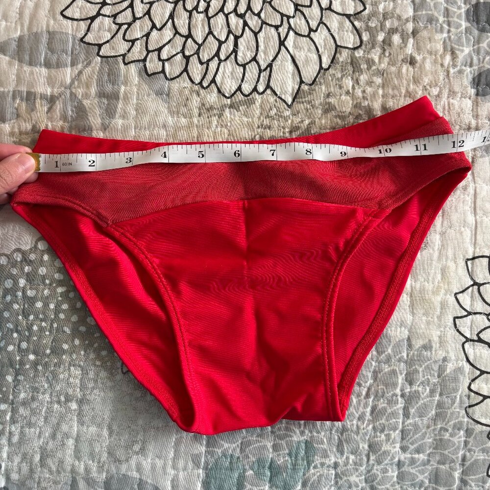 NWOT Bendy Brand Red Pole Shorts -  Size S (Fits XS-S)